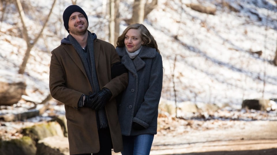 Aaron Paul a Amanda Seyfried ve filmu Otcové a dcery.